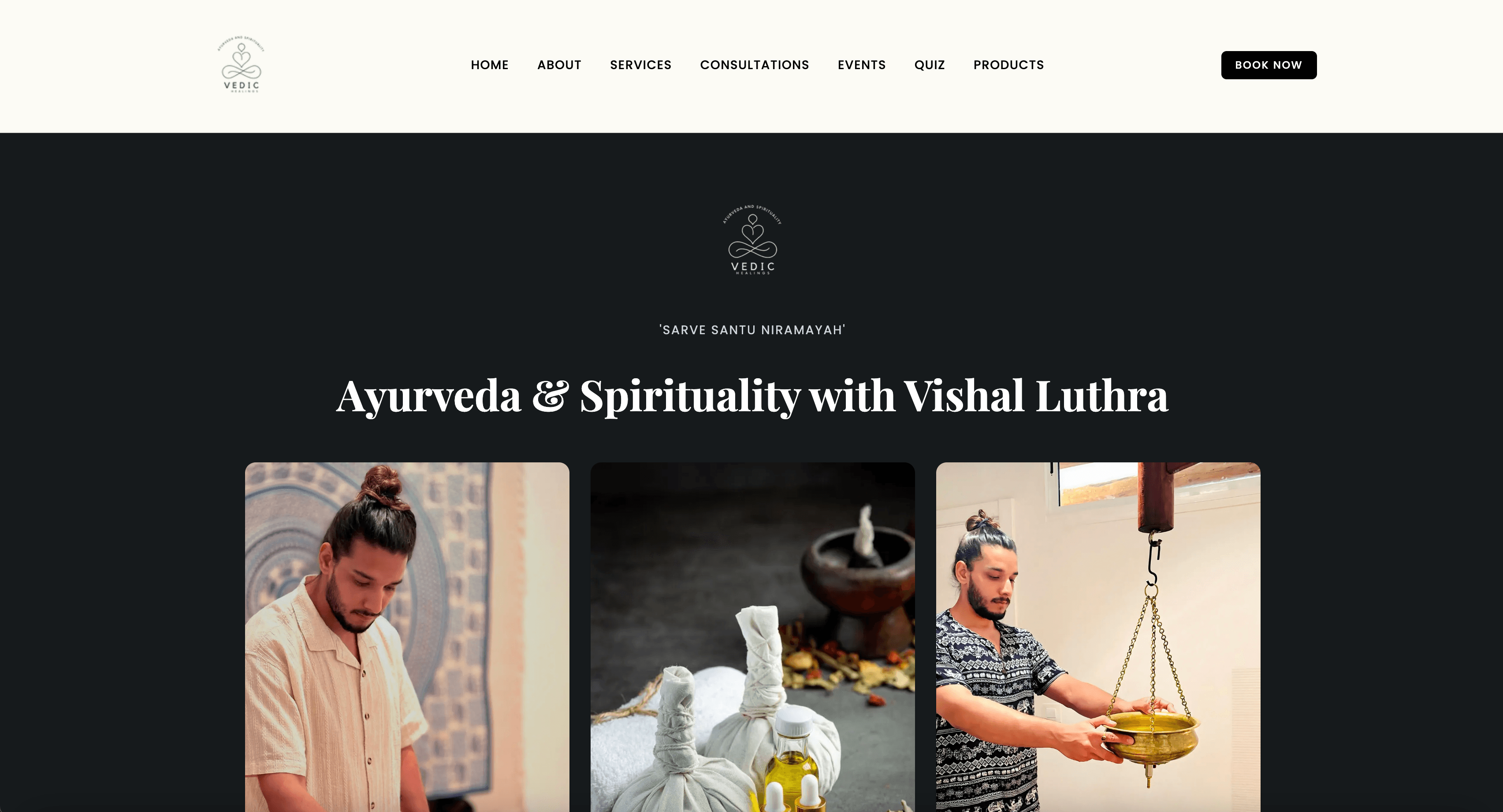 Vedic healings Screenshot Photo